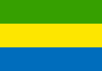 Flaga Gabonu