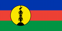 Flaga Nowej Kaledonii - druga