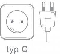 Gniazdo elektryczne i wtyczka typu C