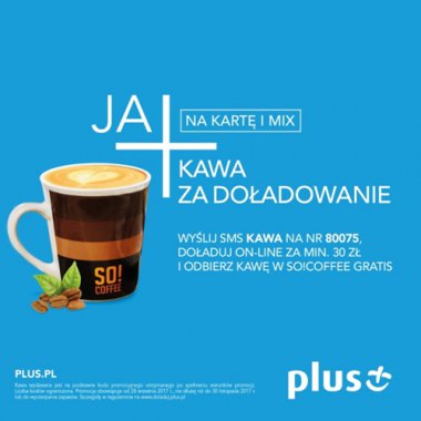 Plus: Kawa za doładowanie