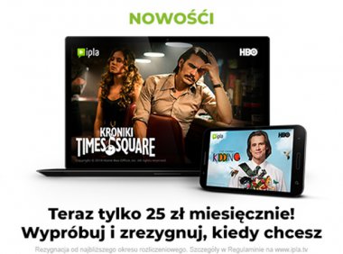 Kanały i treści HBO w IPLI w niższej cenie i 30 dni bez opłat