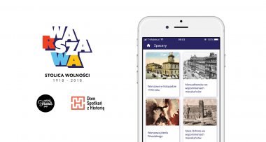 Warszawa ma nową aplikację na 100-lecie niepodległości