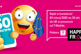Happy Fridays w T-mobile (60 darmowych minut lub SMS-ów)