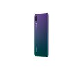 Huawei P20 w kolorze Twilight - tył skos bok