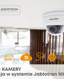Integracja monitoringu wizyjnego z systemem alarmowym Jablotron 100+. Jak to działa?