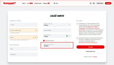 Jaki kod promocyjny Superbet do aplikacji wybrać?