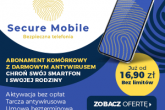 Bezpieczna telefonia z ochroną Secure Mobile