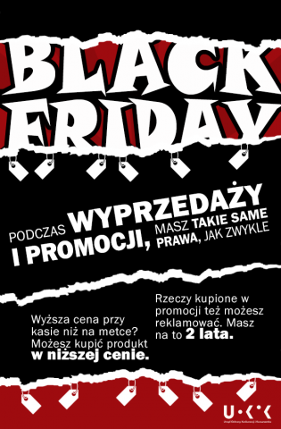 UOKiK: Black Friday - masz takie same prawa jak zwykle