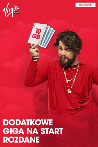 Dodatkowe 10 GB w Virgin Mobile