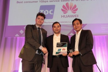 HUAWEI z trzema nagrodami na Broadband World Forum 2017