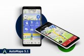 AutoMapa Android 5.1 z nowym interfejsem użytkownika już w Google Play