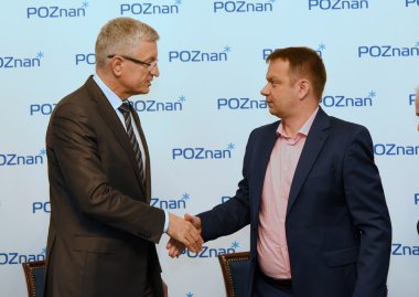 Prezydent Poznania, Jacek Jaśkowiak, Marcin Kmiecik, CTO działu Map w TomTom