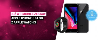 Apple Watch Series 3 dla klientów T‑Mobile