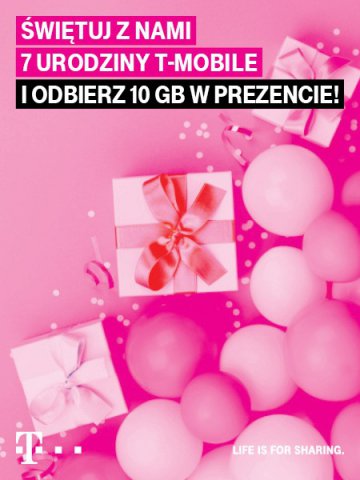 Szczęśliwa siódemka – T‑Mobile świętuje swoje urodziny