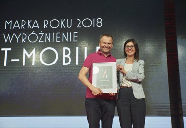T‑Mobile z wyróżnieniem marki roku wg Media & Marketing Polska