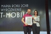 T‑Mobile z wyróżnieniem marki roku wg Media & Marketing Polska