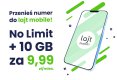 lajt mobile znów zaskakuje! No Limit + 10 GB za 9,99 zł/mies.!