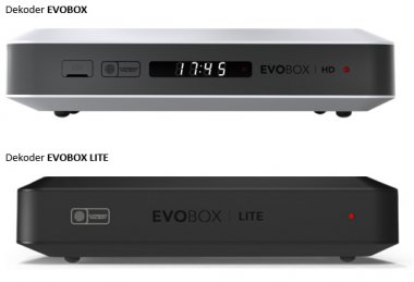Nowe dekodery EVOBOX HD i EVOBOX LITE w ofercie Cyfrowego Polsatu
