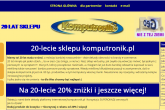 20 lat sklepu www Komputronik