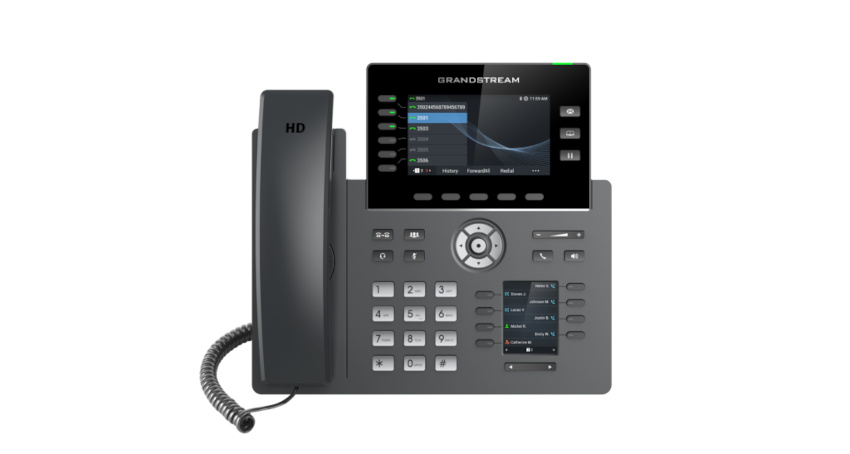 Grandstream GRP2616 – wysokiej klasy telefon IP telefon IP klasy operatorskiej