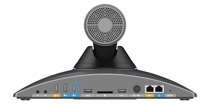 Grandstream GVC3220 - widok z tyłu
