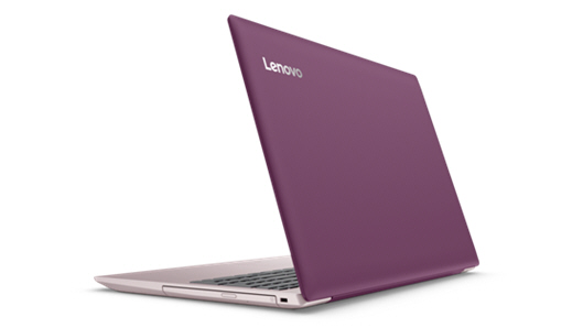 Nowy, 15-calowy IdeaPad 320 w intensywnym kolorze Plum Purple