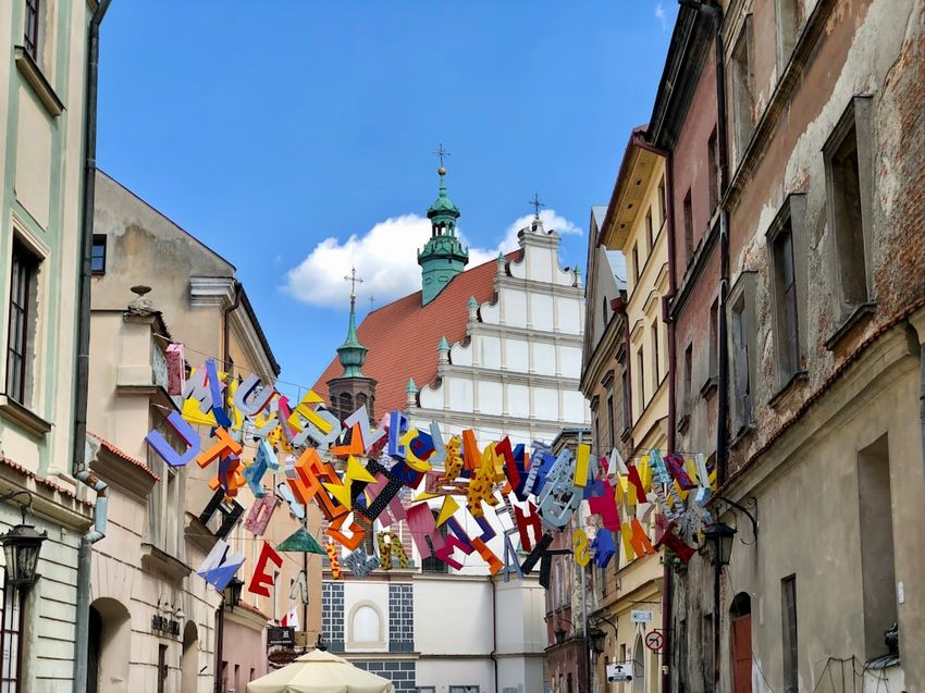Stare miasto w Lublinie.