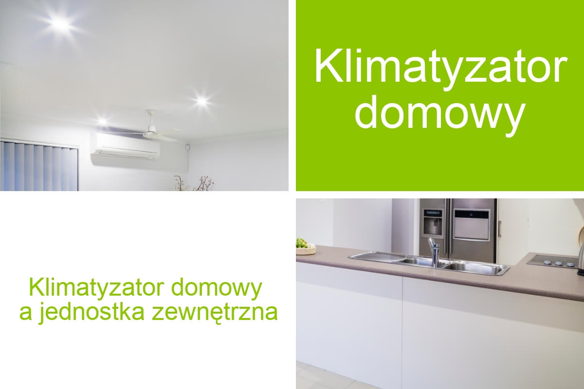 Klimatyzator domowy – czym kierować się przy zakupie urządzenia - klimatyzator domowy a jednostka zewnętrzna