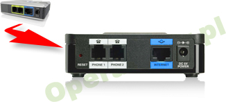 Zmiana Linksys PAP 2T na Cisco SPA112